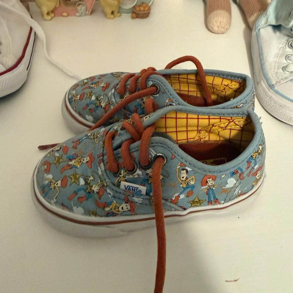Vans Kids Sneakers Toy Story Jessie Blue and Brown